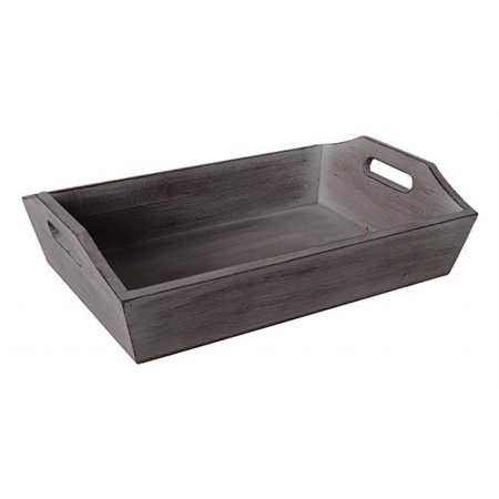 CHEUNGS Cheung's FP-3772W Deep Wooden Shabby White Tray with Side handles FP-3772W